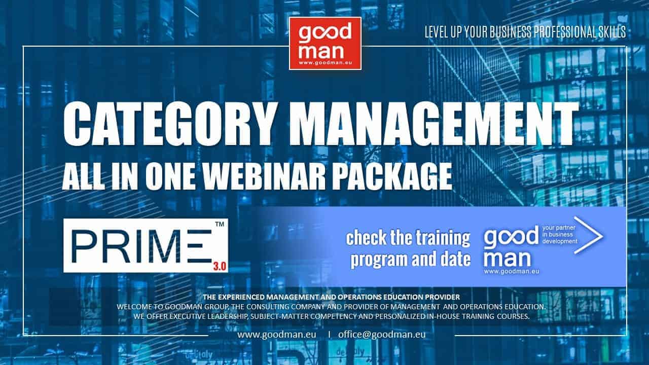 category management prime business course online webinar procurement strategy