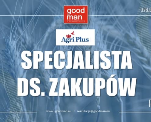 AGRI PLUS PRACA W ZAKUPACH POZNAN KUPIEC SPECJALISTA DS ZAKUPÓW