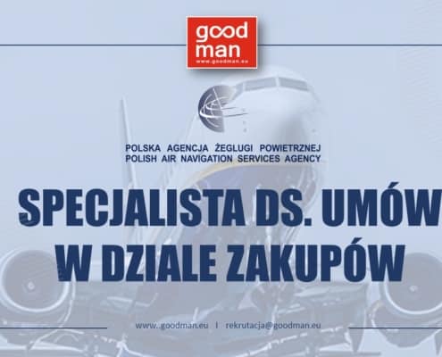 specjalista ds umow polska agencja lotnictwo kupiec manager ds zakupow