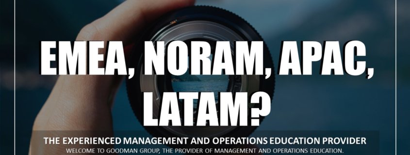 EMEA, NORAM, APAC, LATAM?