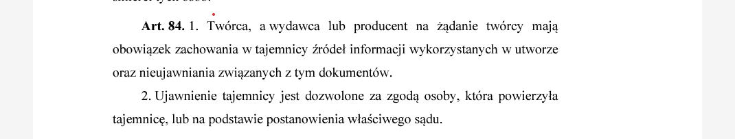 informacje poufne NDA prawa autorskie