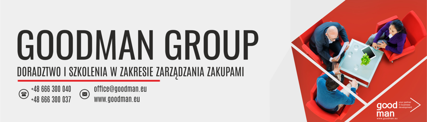 goodman group doradztwo w zakresie zarządzania zakupami i szkolenia w zakresie zarządzania zakupami goodman group doradztwo w zakresie zarządzania zakupami i szkolenia w zakresie zarządzania zakupami