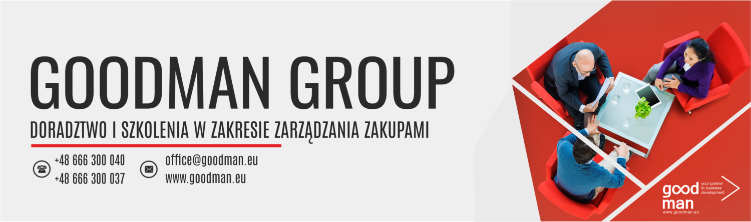 goodman group doradztwo w zakresie zarządzania zakupami i szkolenia w zakresie zarządzania zakupami