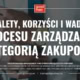 ZALETY, KORZYŚCI I WADY PROCESU ZARZĄDZANIA KATEGORIĄ ZAKUPOWĄ