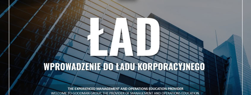 ład korporacyjny wprowadzenie do ładu korporacyjnego zarządzanie strategiczne