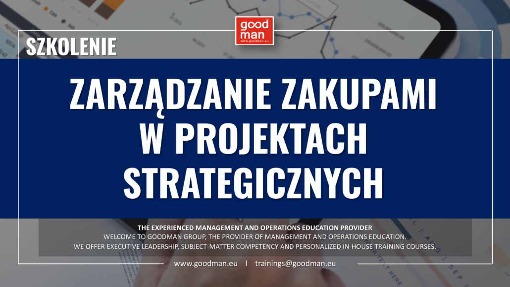 zarządzanie zakupami w projektach strategicznych szkolenie project procurement-zarzadzanie zakupami szkolenie